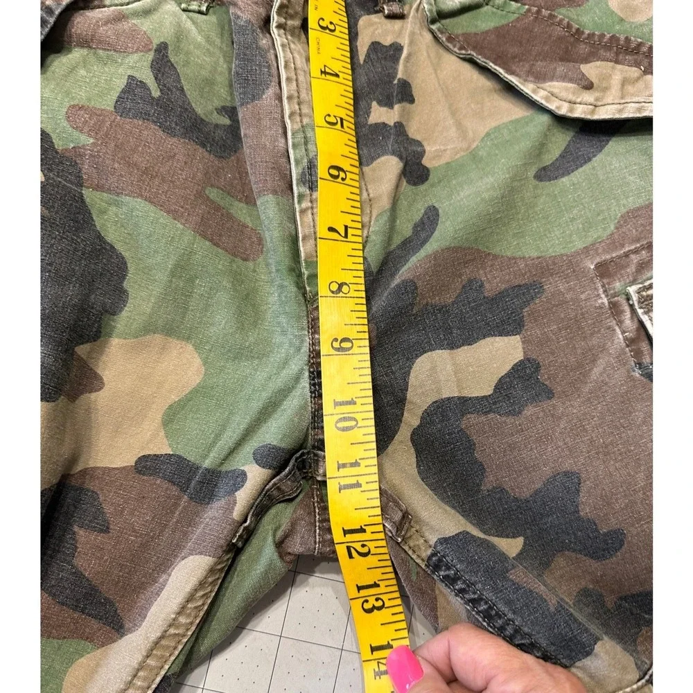 Polo Ralph Lauren Cargo Pants 30/30 Green Camo Excellent Surplus Div Classic Fit